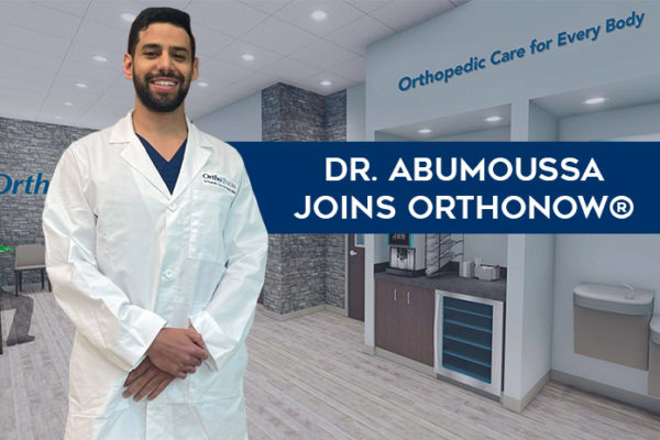 Dr. AbuMoussa Encourages His Patients to Download the OrthoNOW App